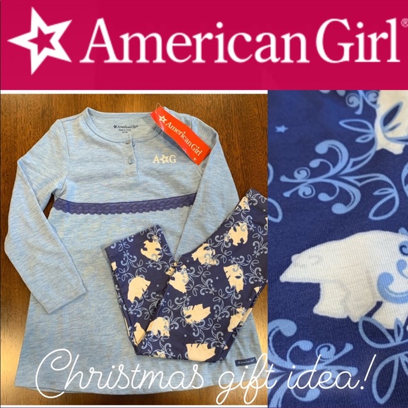 american girl polar bear pajamas